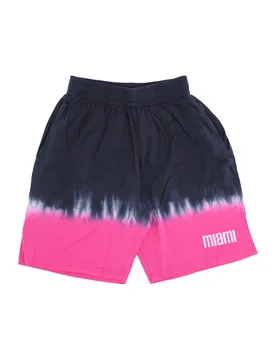 Pantalone Corto Uomo Nba Horizontal Tie Dye Short Hardwood Classics Miahea Original Team Colors - Mitchell & Ness - FashionsVida