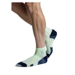 Calzini Run Discover Crew Neolime / Black EU 39-41