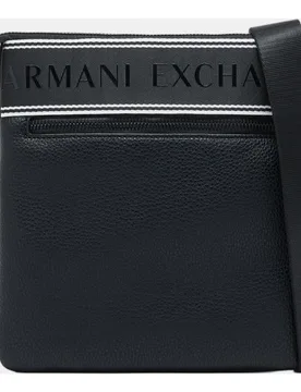 Bandolera de hombre con cremallera frontal y logo en el frontal - Armani Exchange - FashionsVida
