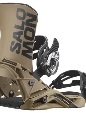 Fixations De Snowboard District Brown L - Salomon - FashionsVida