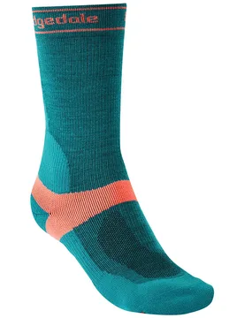 Calzini Mid-season Weight T2 Merino Sport Teal - Bridgedale - FashionsVida