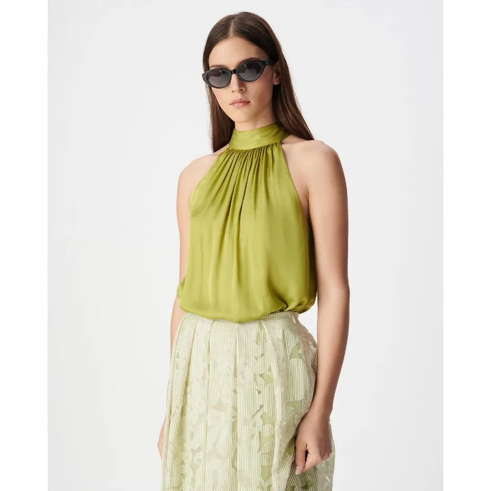 Top de mujer satinado sin mangas - IKKS - FashionsVida