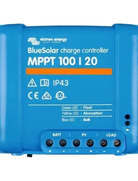 Mppt Bluesolar 100/20 48v Charge Controller Blue One Size unisex - Victron energy - FashionsVida