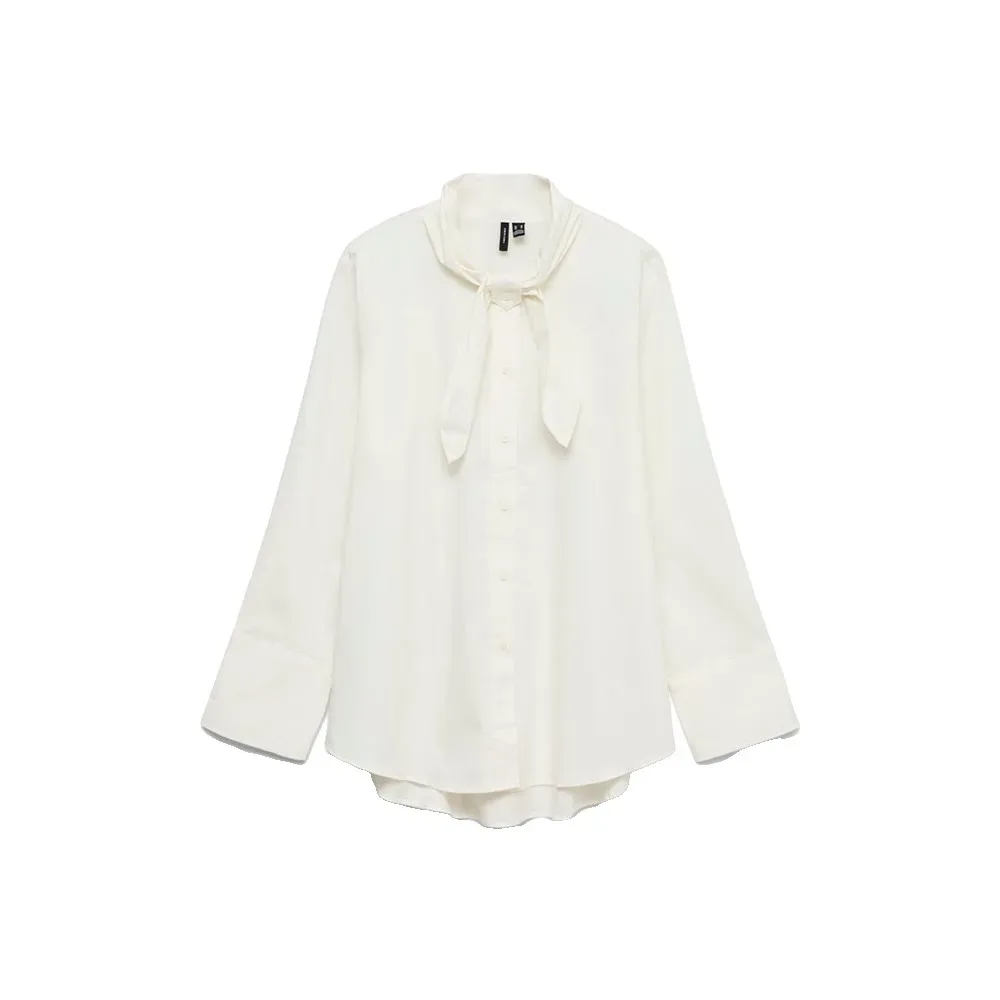 Camicia A Maniche Lunghe Synne Snow White XL - Vero moda - FashionsVida
