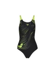 Costume da bagno donna Foliage nero 36