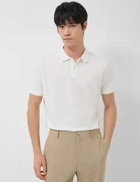 Polo piqué de hombre manga corta - Roberto Verino - FashionsVida