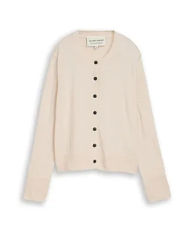Tom Tailor Cardigan crema S - Tom tailor - FashionsVida
