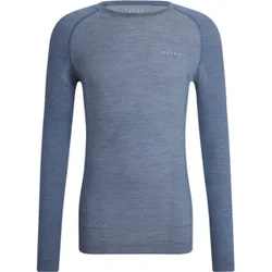 Wool-tech Light Langarm Laufshirt Herren Blau Gr. XL