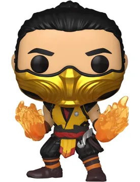 Figura Pop Scorpion combate Mortal Combat - Funko - FashionsVida