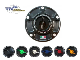 Tappo Serbatoio Completo Alluminio Kawasaki Zx-10 R / Rr 2006-2020