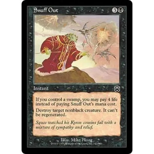 Snuff Out Mercadian Masques - Magic: The Gathering - FashionsVida