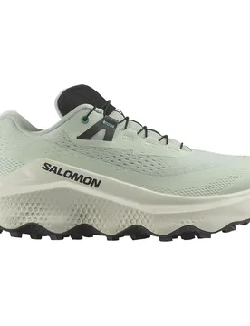 Ultra Glide 3 Trail Running Shoes Clearly Aqua / Vanilla Ice / Asphalt UK 7 Women - Salomon - FashionsVida