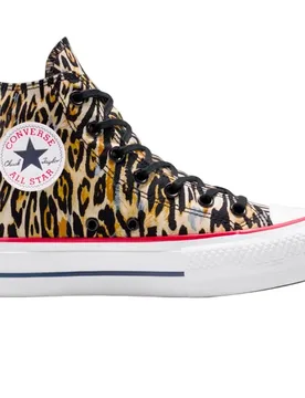 Chuck taylor all star lift platform leopard zapatilla moda mujer (39) - Converse - FashionsVida