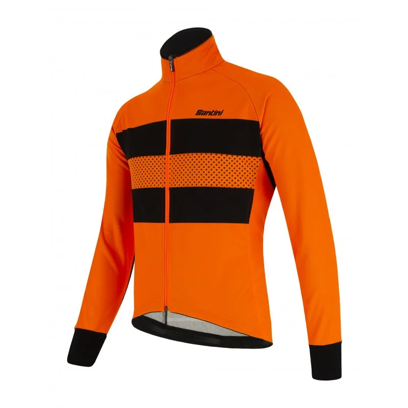 Giacca invernale COLORE BENGAL arancio - Santini - FashionsVida