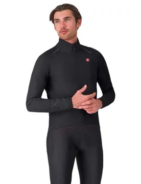 Giacca Rain Emergency 3 Light Black - Castelli - FashionsVida