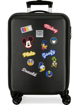 Maleta de cabina infantil Mickey The One rígida con capacidad de 35L - Disney - FashionsVida