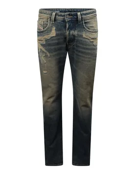Mens 1985 Larkee Straight Leg Jeans In Blue Denim - Size 29w/32l - Diesel - FashionsVida