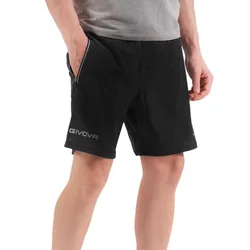 Givova Short Top Black L Homme