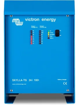 Skylla-tg 24/100 3-phase (1+1) Charger 400v Blue One Size unisex - Victron energy - FashionsVida