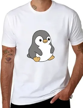 Cute Penguin T-Shirt man t shirt graphic t shirts cotton 100% T-Shirt - Aliexpress - FashionsVida