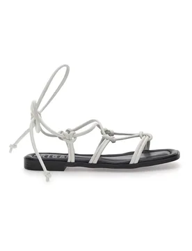 Sandali Lace-Up 308100 Bianchi 38 - PRIMA RIGA - FashionsVida