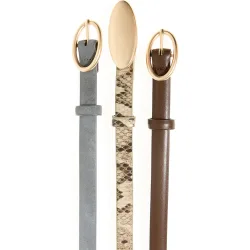 Sfera - Set cinturones ovalados