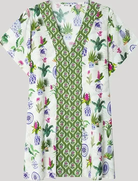 Caftán de playa estampado - Gisela - FashionsVida