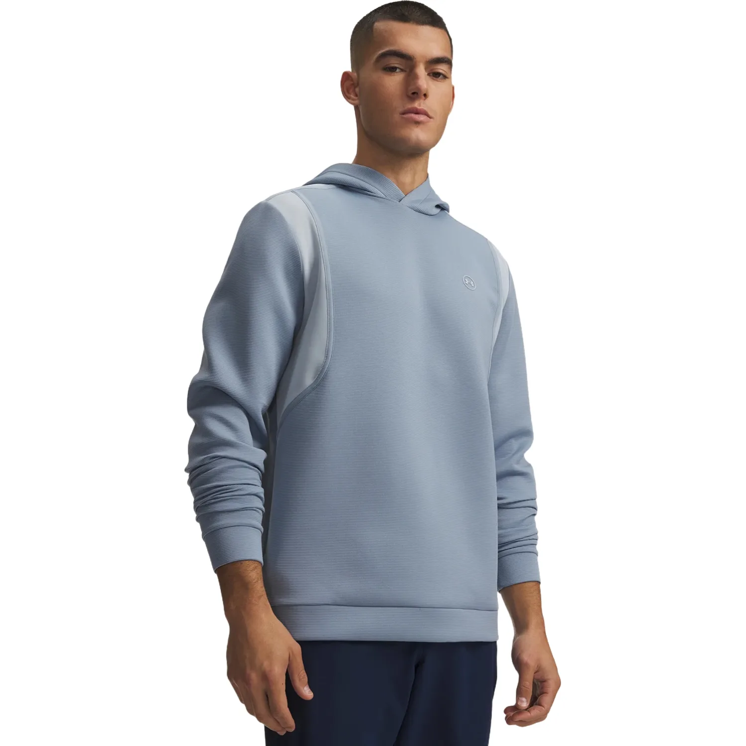 Layer Drive Hood, blaugrau/weiss m - Under armour - FashionsVida