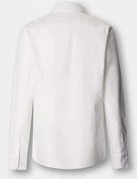 Camisa oxford de hombre con logo fit clásico - Hackett - FashionsVida