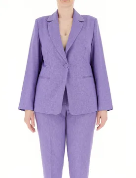 Blazer collo revers VIOLA 48 - N.O.W. NATION OF WOMEN by PERSONA - FashionsVida