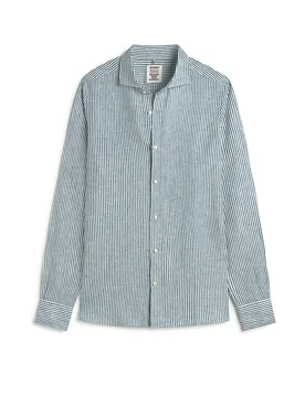 Ecoalf Camicia di lino verde XL - Ecoalf - FashionsVida