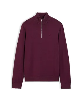 Troyer Pullover rosso scuro S - Tommy Jeans - FashionsVida