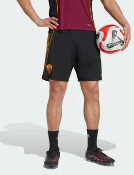 Short da allenamento Tiro 25 Competition AS Roma 2XL Black - Adidas - FashionsVida
