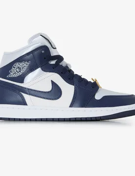 Air 1 Mid Satin blanc/marine/bleu ci 39 - Jordan - FashionsVida