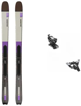 Tourenski Pack Mtn 96 Carbon 2026 Violett - Salomon - FashionsVida