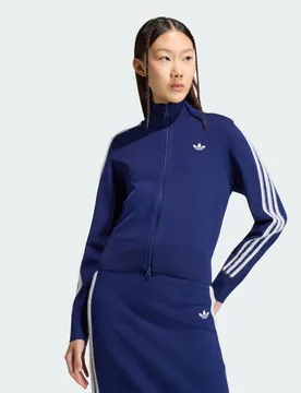 TOP DA ALLENAMENTO FIREBIRD IN TESSUTO KNIT 2XL Dark Blue / White - Adidas - FashionsVida