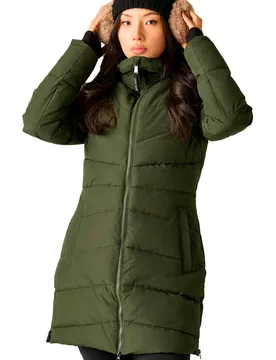 Glacier chaqueta impermeable insulada mujer Verde (XXL) - Dare2b - FashionsVida