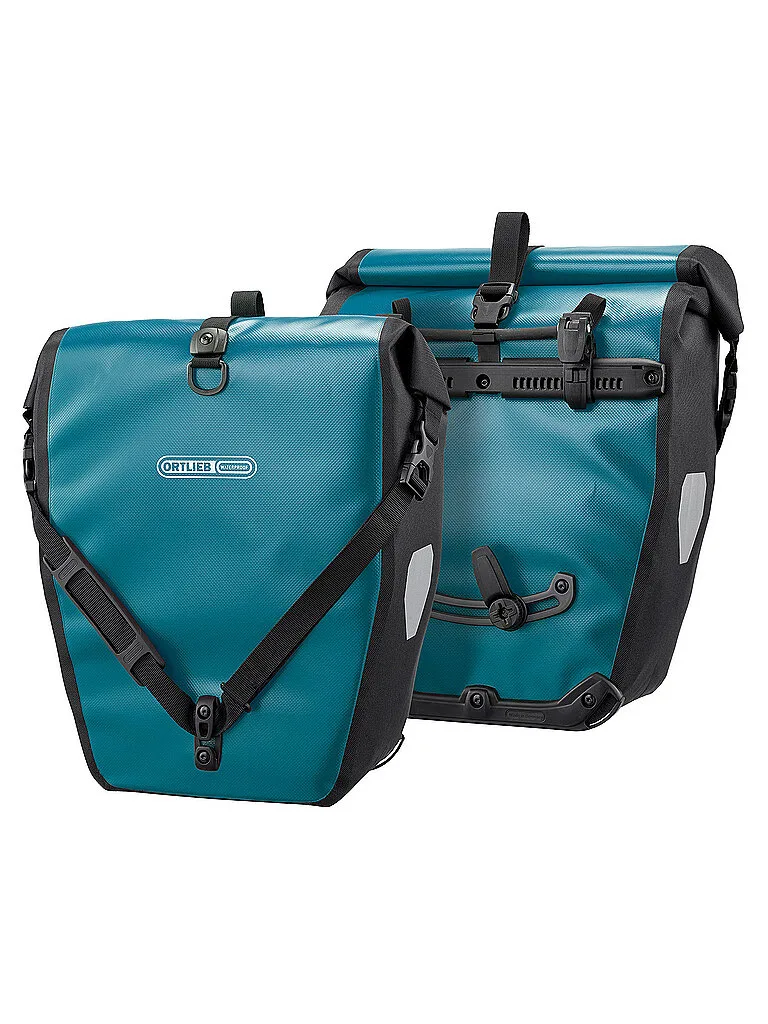Set di borse da bici Back-Roller 2x20L petrolio - Ortlieb - FashionsVida
