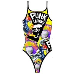 Punk London Thin Strap Swimsuit Multicolor 7-8 Years Girls