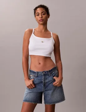 Top Mujer corto sin mangas - Calvin Klein Jeans - FashionsVida