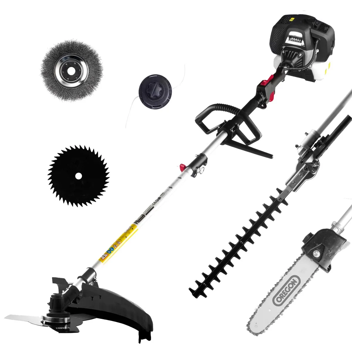 In1 Benzin Motorsense 2-Takt 5208 - BRAST - FashionsVida