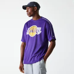 Camiseta Oversized LA Lakers NBA Piping Mesh