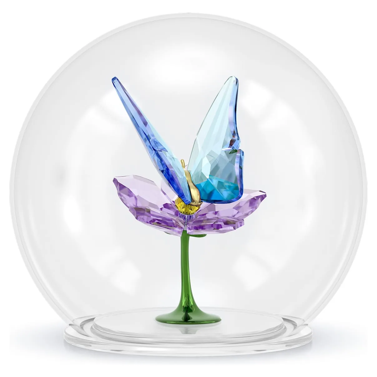 Idyllia Sfera in Vetro con Farfalla e Fiore OS - Swarovski - FashionsVida