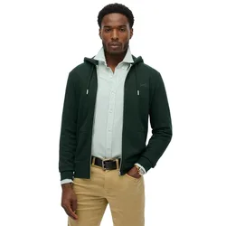 Felpa Con Zip Essential Logo Forest Green 2XL