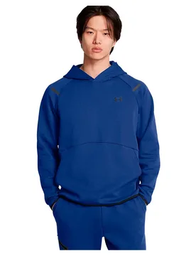 Sweat à Capuche Unstoppable Fleece Eu Tech Blue / Black M - Under armour - FashionsVida