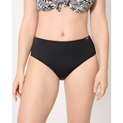 Bragas de bikini reductora alta micropiqué