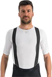 Midweight layer camiseta térmica manga corta Blanco (XXL)