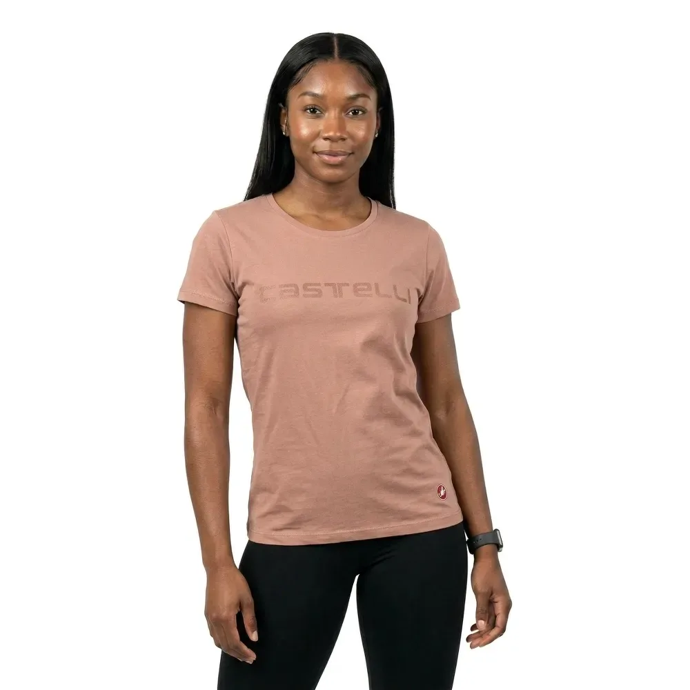 Maglietta A Maniche Corte Sprinter Dusty Rose - Castelli - FashionsVida