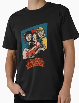 Hazzard Bo e Luke - General Lee 80s vintage movie The Dukes of Hazzard gift T shirt Large size Tops 100% cotton printed Clothes - Aliexpress - FashionsVida