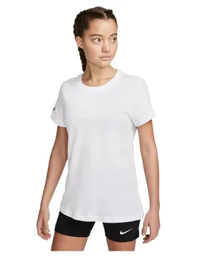 T-shirt à Manches Courtes Park White / Black XS - Nike - FashionsVida